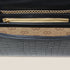 90 Feet Kaya Clutch Bag in Premium Genuine Leather (Black)